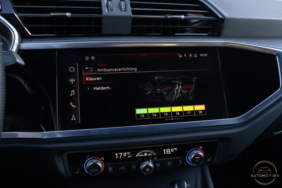 Audi Q3 Sportback 45 TFSIe S line B&O Camera Sfeerverlichting Trekhaak Rode Stiksels