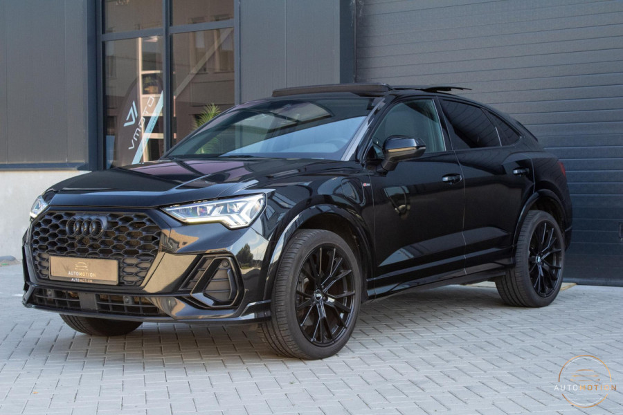 Audi Q3 Sportback 45 TFSIe S line B&O Camera Sfeerverlichting Trekhaak Rode Stiksels