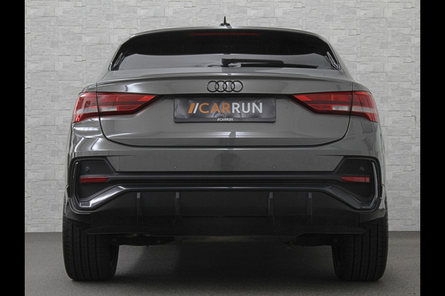 Audi Q3 Sportback 45 TFSI e 245pk S-Line | ACC | Trekhaak | Navi Plus | Lane Assist | Dodehoek | Carplay | LED | Stoelverwarming | Climate-Control | Interieur-Voorverwarming | Bovag Garantie |