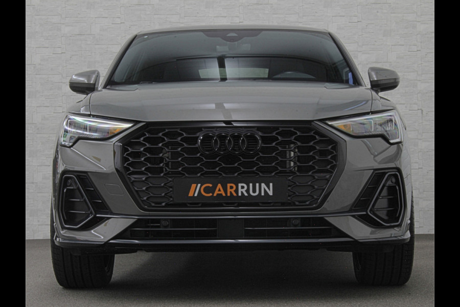 Audi Q3 Sportback 45 TFSI e 245pk S-Line | ACC | Trekhaak | Navi Plus | Lane Assist | Dodehoek | Carplay | LED | Stoelverwarming | Climate-Control | Interieur-Voorverwarming | Bovag Garantie |