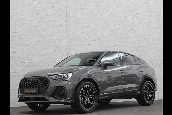 Audi Q3 Sportback 45 TFSI e 245pk S-Line | ACC | Trekhaak | Navi Plus | Lane Assist | Dodehoek | Carplay | LED | Stoelverwarming | Climate-Control | Interieur-Voorverwarming | Bovag Garantie |
