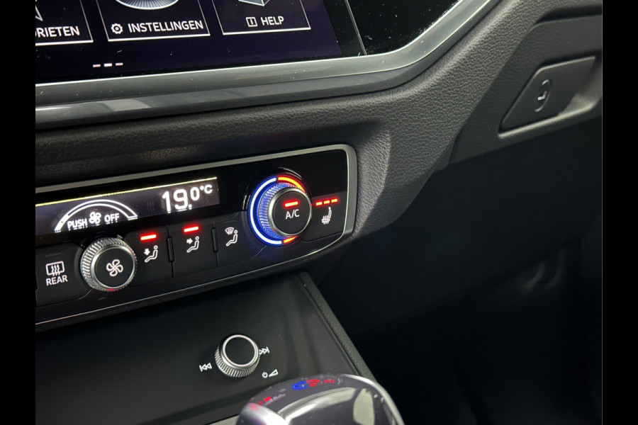 Audi Q3 Sportback 45 TFSI e 245pk S-Line | ACC | Trekhaak | Navi Plus | Lane Assist | Dodehoek | Carplay | LED | Stoelverwarming | Climate-Control | Interieur-Voorverwarming | Bovag Garantie |