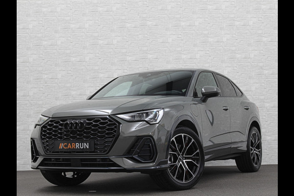 Audi Q3 Sportback 45 TFSI e 245pk S-Line | ACC | Trekhaak | Navi Plus | Lane Assist | Dodehoek | Carplay | LED | Stoelverwarming | Climate-Control | Interieur-Voorverwarming | Bovag Garantie |