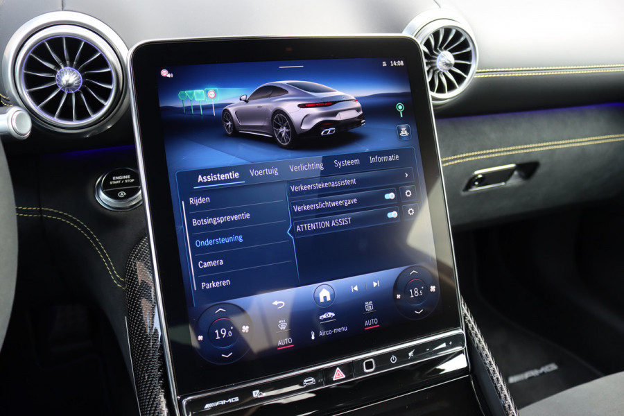 Mercedes-Benz AMG GT AMG 63 4MATIC+ Coupé | Keramisch | Carbon | AMG Dynamic+ | Achterasbesturing | Panoramadak | Performance-Stoelen | Multicountourstoelen | Burmester | Distronic+ |