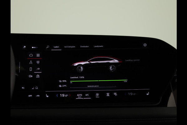 Audi A6 Sportback e-tron Advanced edition 83 kWh 286pk | Trekhaak wegklapbaar | Sportstoelen met lederen bekleding | Verwambare stoelen voor en achter| 20 inch Lichtmetalen velgen