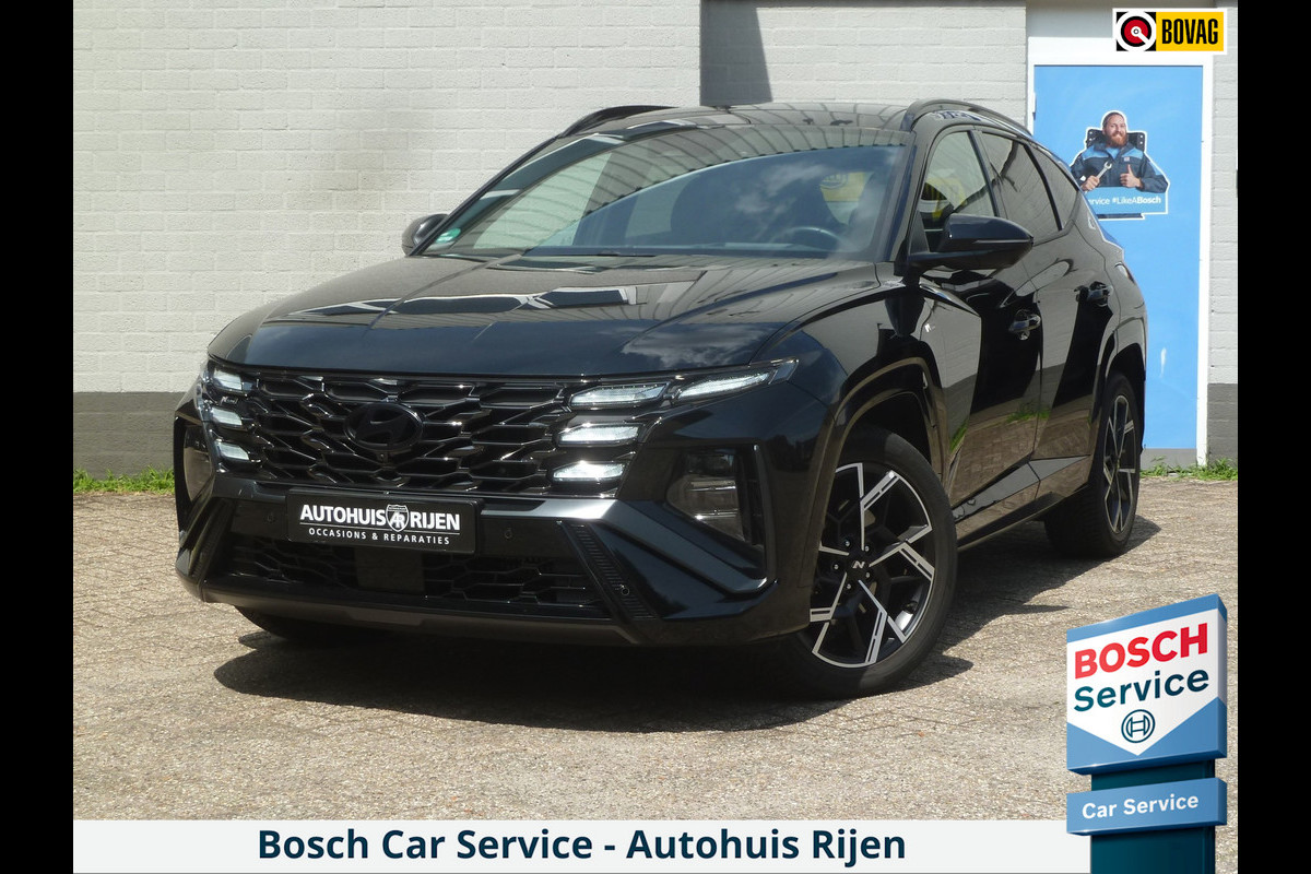 Hyundai Tucson 1.6 T-GDI HEV N Line Sky 4WD|Panodak|Stoelkoeling/verwarming|Memory|360-Camera|Facelift-Model