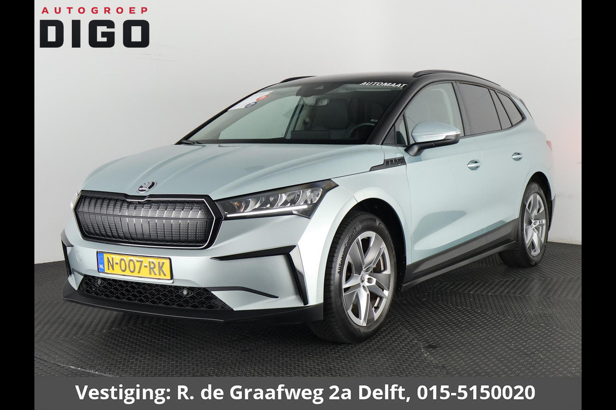 Škoda ENYAQ iV 60 Two-Tone 400 km actieradius! | Navigatie | Parkeersensoren | Privacy Glass |