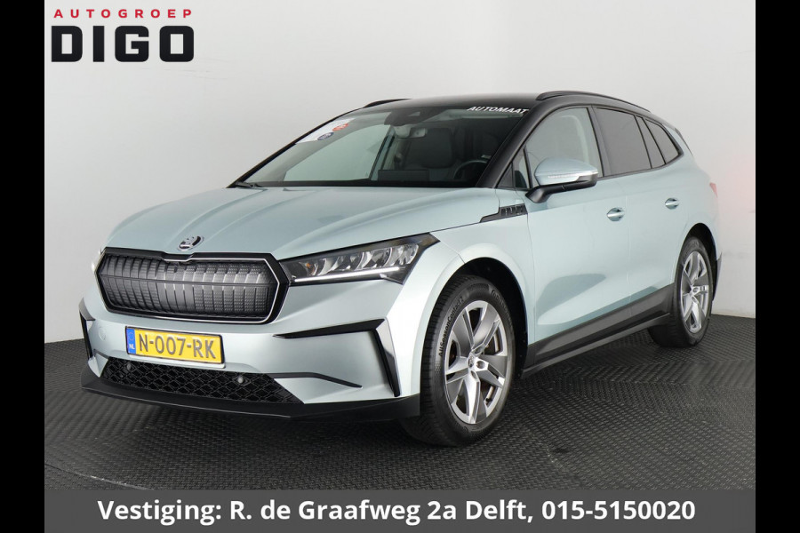 Škoda ENYAQ iV 60 Two-Tone 400 km actieradius! | Navigatie | Parkeersensoren | Privacy Glass |