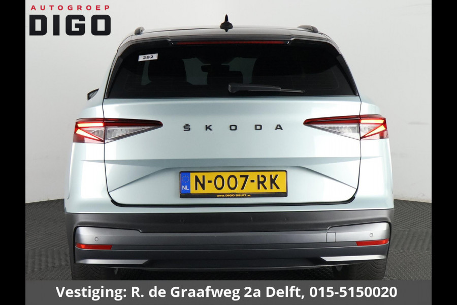Škoda ENYAQ iV 60 Two-Tone 400 km actieradius! | Navigatie | Parkeersensoren | Privacy Glass |