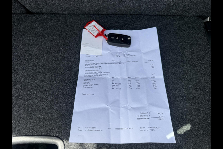 Volkswagen up! 1.0 BMT move up! 2e Eigenaar|Airco|Bluetooth|5-Deurs|N.A.P|APK tot 04-2027