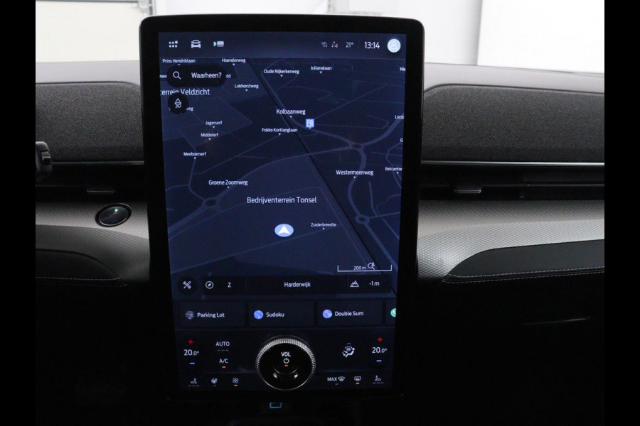 Ford Mustang Mach-E Extended RWD 98 kWh | SOH 93,5% | Panoramadak | Trekhaak | 360 Camera | Adaptive cruise control | DAB radio | Stoel & stuurverwarming | Carplay | Bang & Olufsen | Climate control | Keyless | Navigatie