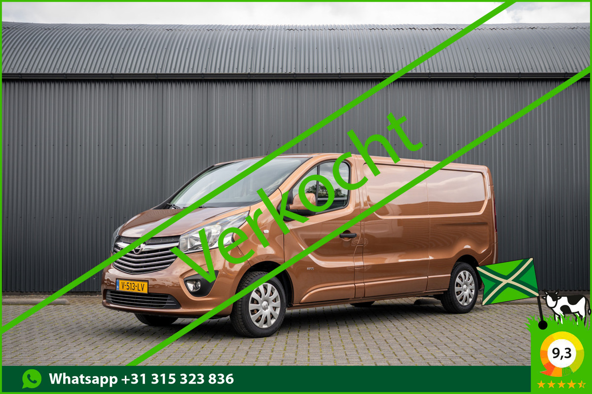 Opel Vivaro 1.6 CDTI L2H1 120PK | 3-Zits | Cruise | Airco