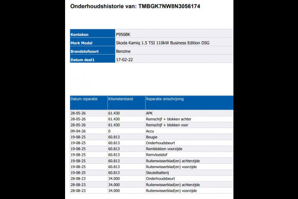 Škoda Kamiq 1.5 TSI 150Pk Automaat ACT Business Edition / Trekhaak / Pdc.+Camera / Airco-ecc./ Navigatie / Apk 05-2028