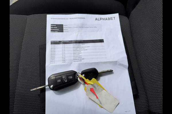 Peugeot Partner 1.2 PureTech Premium / benzine grijs kenteken / euro 6 / vaste prijs rijklaar € 11.750 ex btw / lease vanaf € 198 / airco / cruise / navi / raam in de schuifdeur / Apple Carplay Android auto
