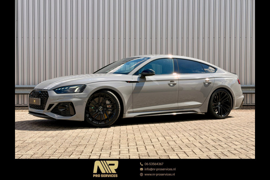 Audi A5 Sportback 2.9 TFSI RS 5 quattro Nardo Grey | Keramische remmen | B&O | HUD