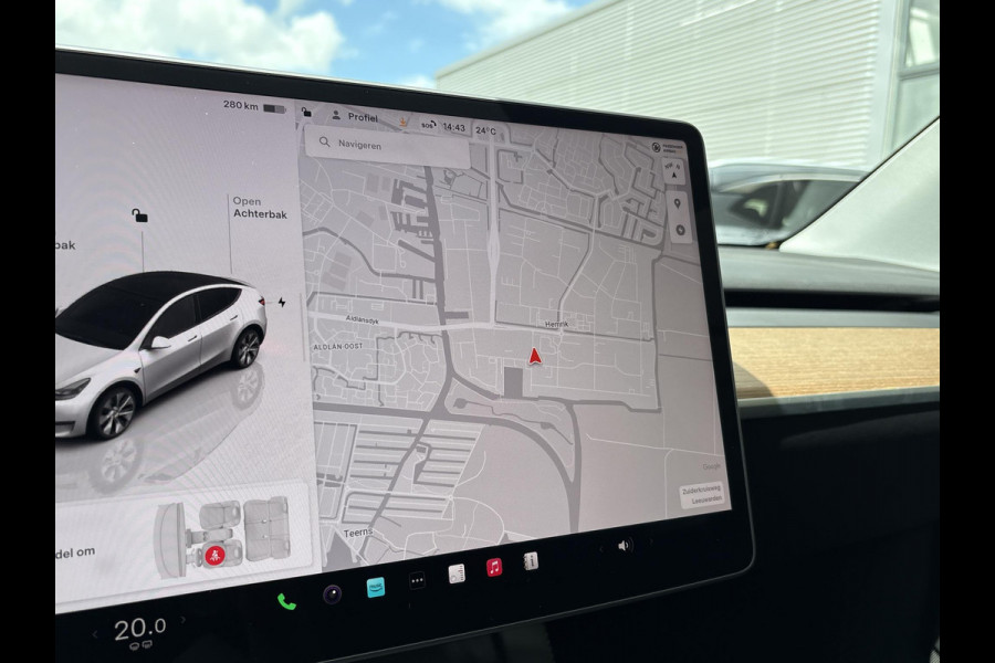 Tesla Model Y Long Range AWD 75 kWh | 93,6% SOH | Leder | Panoramadak | Winterset |