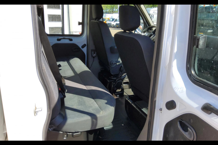 Renault Master 130.35 DUBBELE CABINE - EURO 6 - V-47-NZG - DUBBELLUCHT KIPPER + TREKHAA