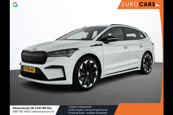 Škoda ENYAQ iV 80 Sportline Navigatie Climate Pack Camera DAB Led Lichtmetalen Velgen Parkeer sensoren