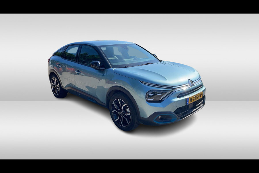 Citroën Ë-C4 Feel 50 kWh / Camera / Head-up / Keyless / CarPlay / 18'' / Dodehoek / DAB / Cruise Control / Full-LED