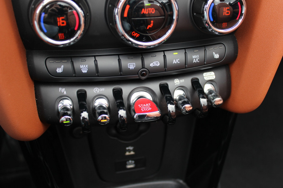 MINI Cabrio 2.0 Cooper S Rockingham GT Edition / Camera / Head-up / Leder / CarPlay / 17'' / Keyless / Windscherm / Stoelverwarming / DAB / Cruise Control