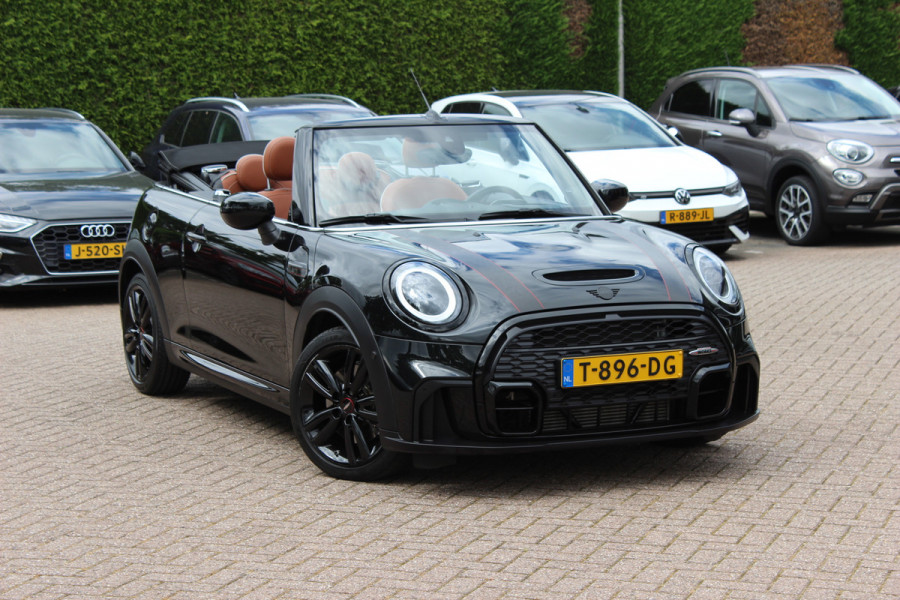 MINI Cabrio 2.0 Cooper S Rockingham GT Edition / Camera / Head-up / Leder / CarPlay / 17'' / Keyless / Windscherm / Stoelverwarming / DAB / Cruise Control