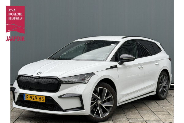 Škoda ENYAQ iV BWJ 2022 | 60 Sportline SOH 91,72% | SPORTSTOELEN | LEER/ALCANTARA | CARPLAY | CAMERA A | CLIMA |