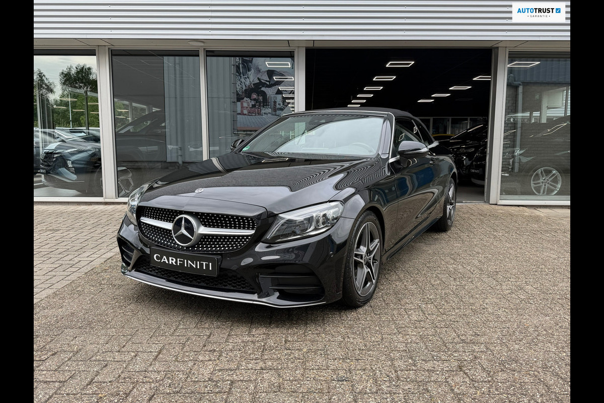 Mercedes-Benz C-Klasse Cabrio 180 Premium Plus Pack AMG | Navigatie | Clima | Nek verwarming | Airscarf | Trekhaak |18" breedset.