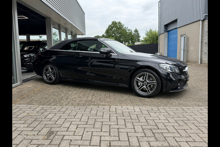 Mercedes-Benz C-Klasse Cabrio 180 Premium Plus Pack AMG | Navigatie | Clima | Nek verwarming | Airscarf | Trekhaak |18" breedset.