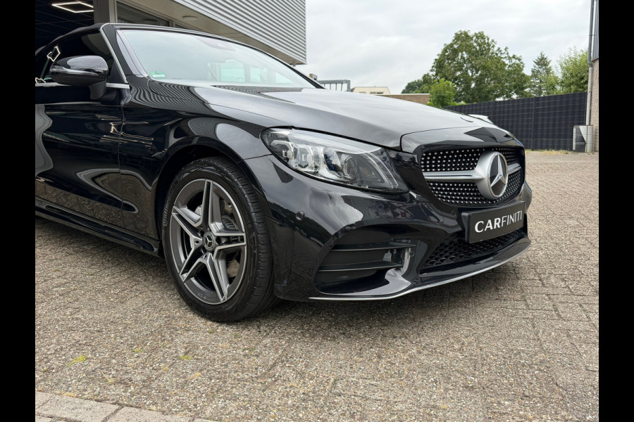 Mercedes-Benz C-Klasse Cabrio 180 Premium Plus Pack AMG | Navigatie | Clima | Nek verwarming | Airscarf | Trekhaak |18" breedset.