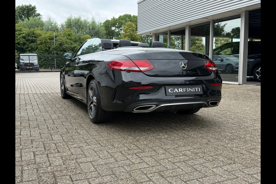 Mercedes-Benz C-Klasse Cabrio 180 Premium Plus Pack AMG | Navigatie | Clima | Nek verwarming | Airscarf | Trekhaak |18" breedset.