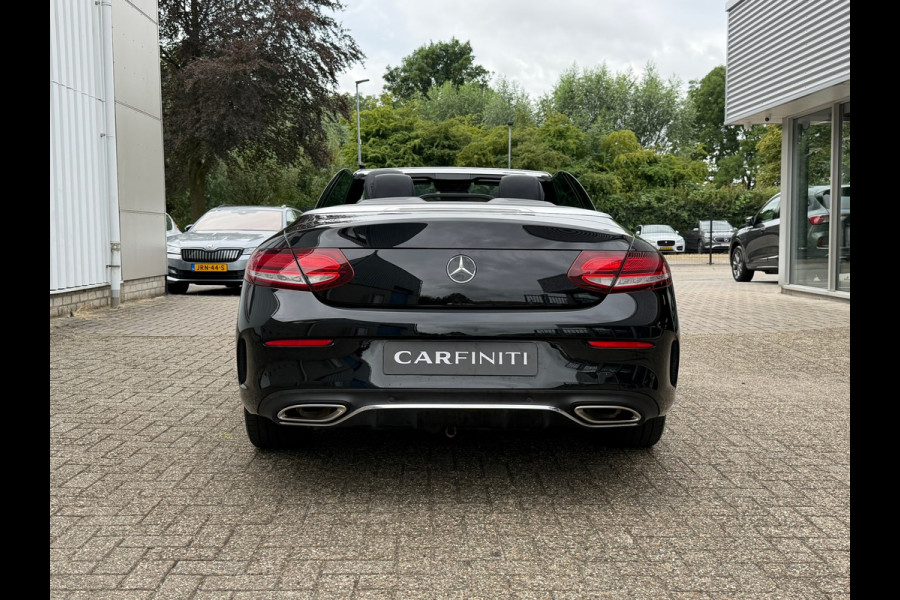 Mercedes-Benz C-Klasse Cabrio 180 Premium Plus Pack AMG | Navigatie | Clima | Nek verwarming | Airscarf | Trekhaak |18" breedset.