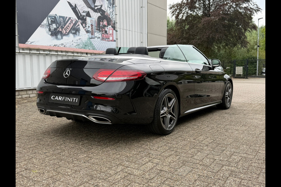 Mercedes-Benz C-Klasse Cabrio 180 Premium Plus Pack AMG | Navigatie | Clima | Nek verwarming | Airscarf | Trekhaak |18" breedset.