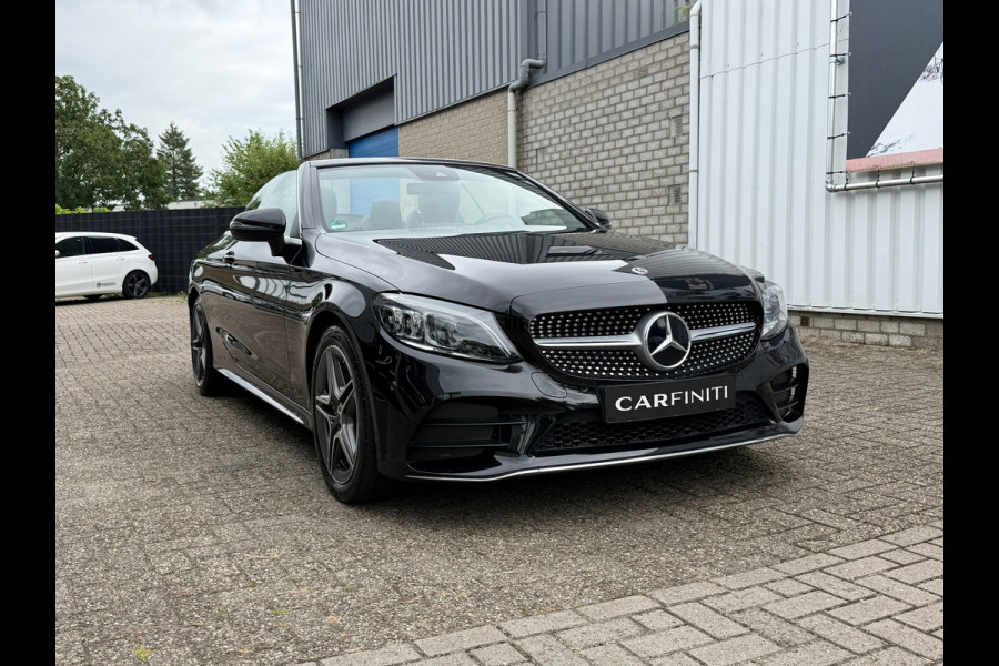 Mercedes-Benz C-Klasse Cabrio 180 Premium Plus Pack AMG | Navigatie | Clima | Nek verwarming | Airscarf | Trekhaak |18" breedset.