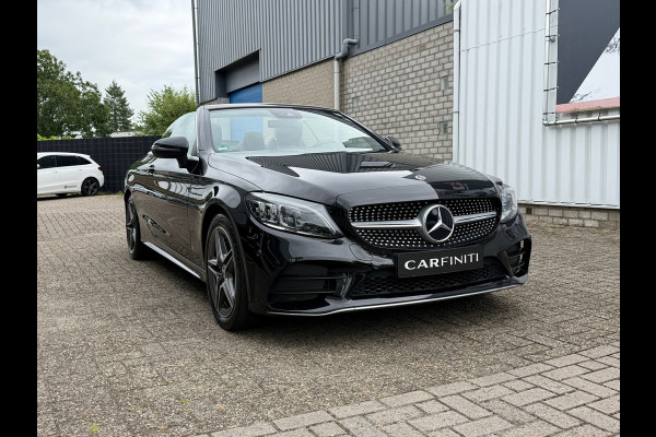 Mercedes-Benz C-Klasse Cabrio 180 Premium Plus Pack AMG | Navigatie | Clima | Nek verwarming | Airscarf | Trekhaak |18" breedset.