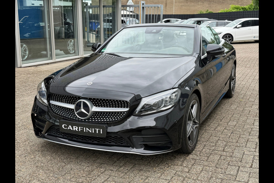Mercedes-Benz C-Klasse Cabrio 180 Premium Plus Pack AMG | Navigatie | Clima | Nek verwarming | Airscarf | Trekhaak |18" breedset.