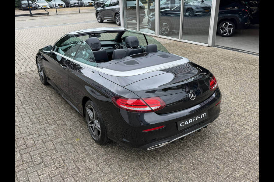 Mercedes-Benz C-Klasse Cabrio 180 Premium Plus Pack AMG | Navigatie | Clima | Nek verwarming | Airscarf | Trekhaak |18" breedset.