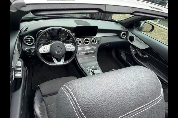 Mercedes-Benz C-Klasse Cabrio 180 Premium Plus Pack AMG | Navigatie | Clima | Nek verwarming | Airscarf | Trekhaak |18" breedset.