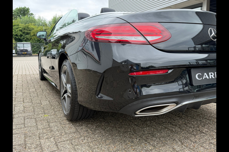 Mercedes-Benz C-Klasse Cabrio 180 Premium Plus Pack AMG | Navigatie | Clima | Nek verwarming | Airscarf | Trekhaak |18" breedset.