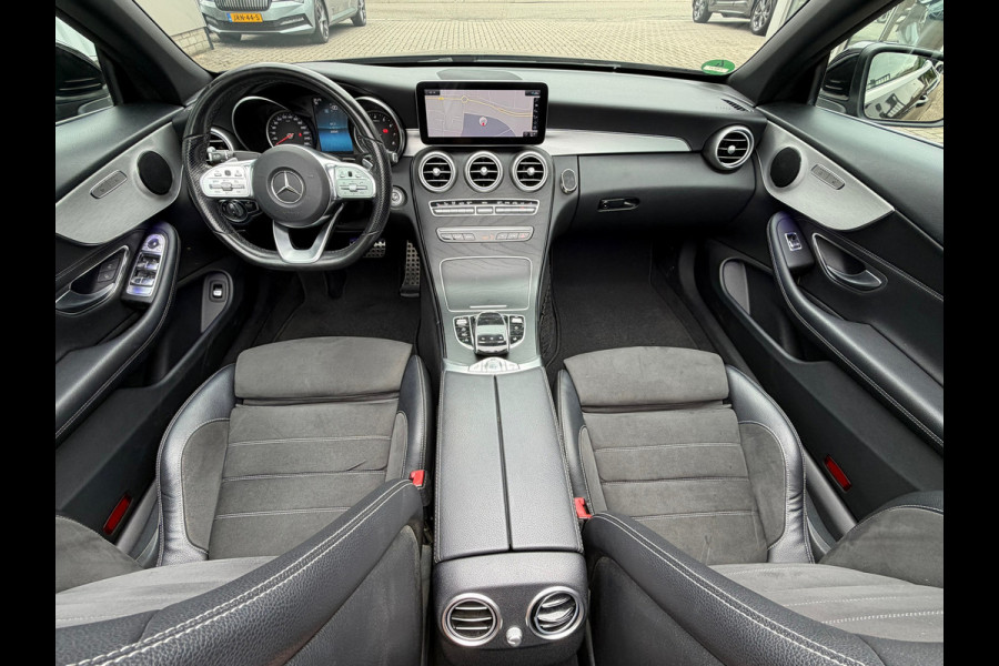 Mercedes-Benz C-Klasse Cabrio 180 Premium Plus Pack AMG | Navigatie | Clima | Nek verwarming | Airscarf | Trekhaak |18" breedset.