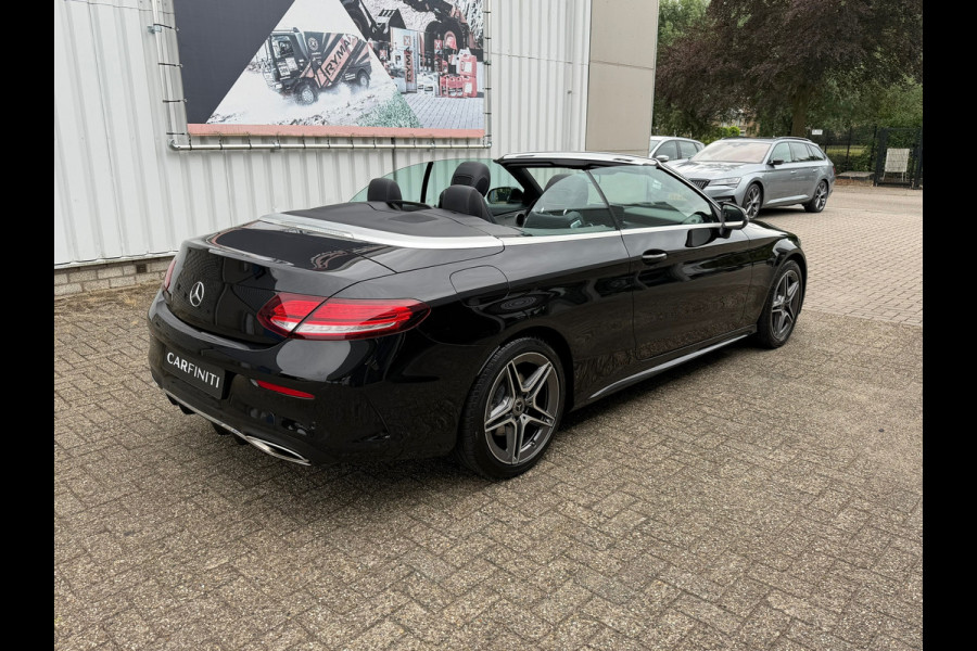 Mercedes-Benz C-Klasse Cabrio 180 Premium Plus Pack AMG | Navigatie | Clima | Nek verwarming | Airscarf | Trekhaak |18" breedset.