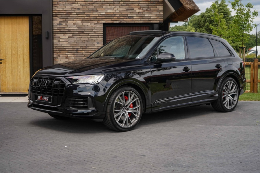 Audi Q7 55 TFSI e Quattro S-Line Pano/HUD/B&O/RS-Zetels/Trkhk/Black/Mass
