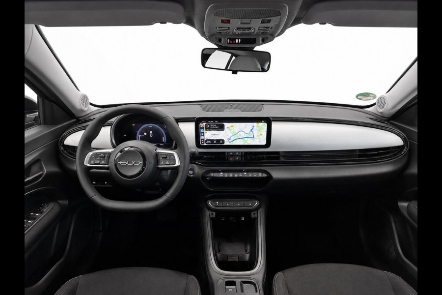 Fiat 600 1.2 Hybrid Icon Wireless CarPlay Stoelverwarming Cruise Control PDC+Camera achter Full  LED Virtual Cockpit