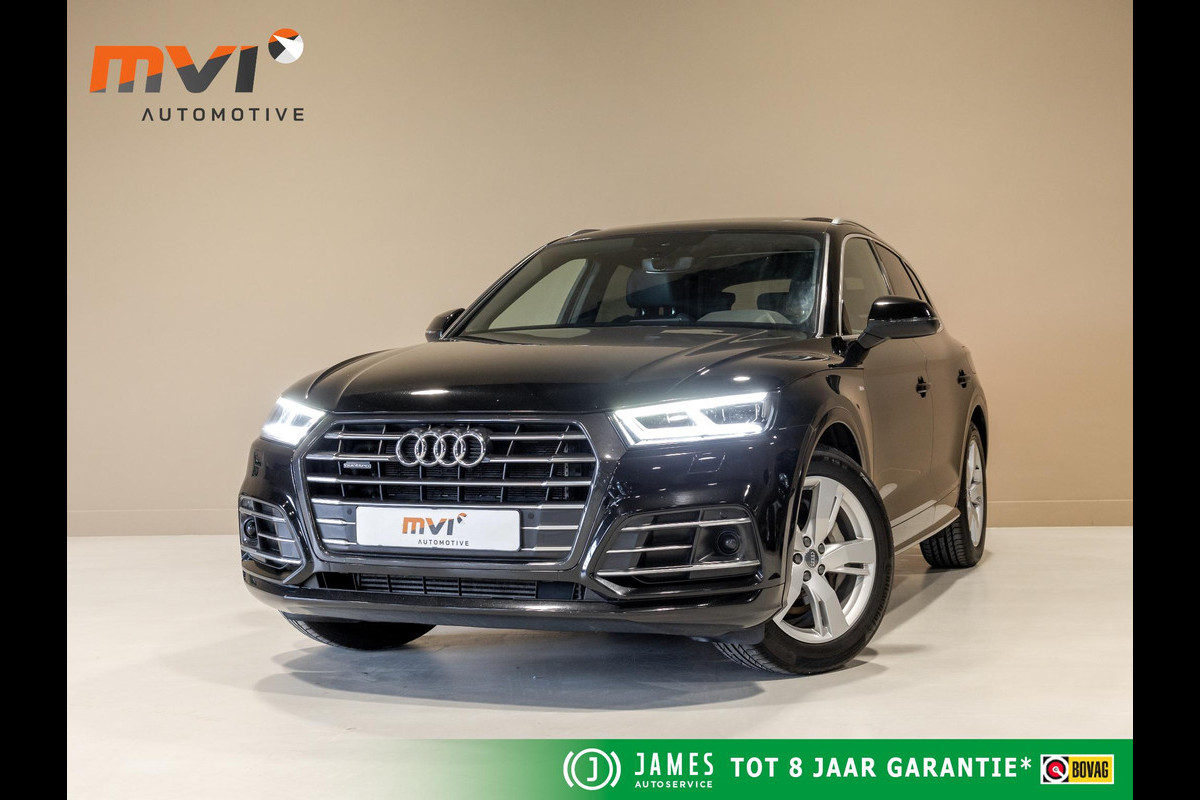 Audi Q5 55 TFSI e S-Line edition / 367pk / Panorama dak / Trekhaak / Leder / Achteruitrij camera /