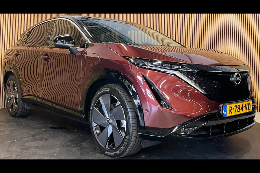 Nissan ARIYA Evolve 91 kWh|99% SOH|FULL OPTION|PANO|MEMORY|HEAD-UP|BOSE|STOELVERW|360+V+A CAMERA|NAP|NL-AUTO|INCL.BTW|1e EIGENAAR|