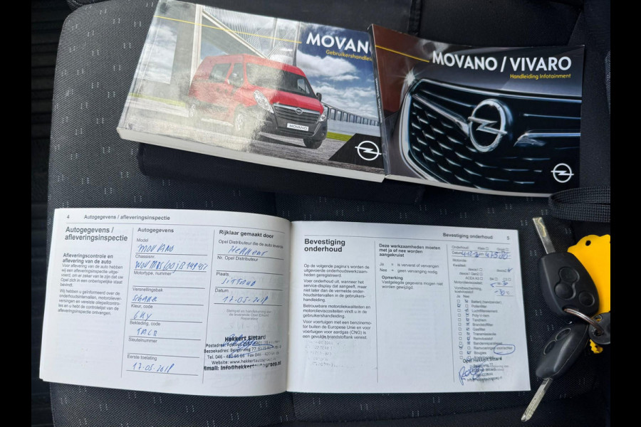 Opel Movano 2.3 BiTurbo L2H2*CARPLAY*3-ZITS*A/C*CRUISE*HAAK*