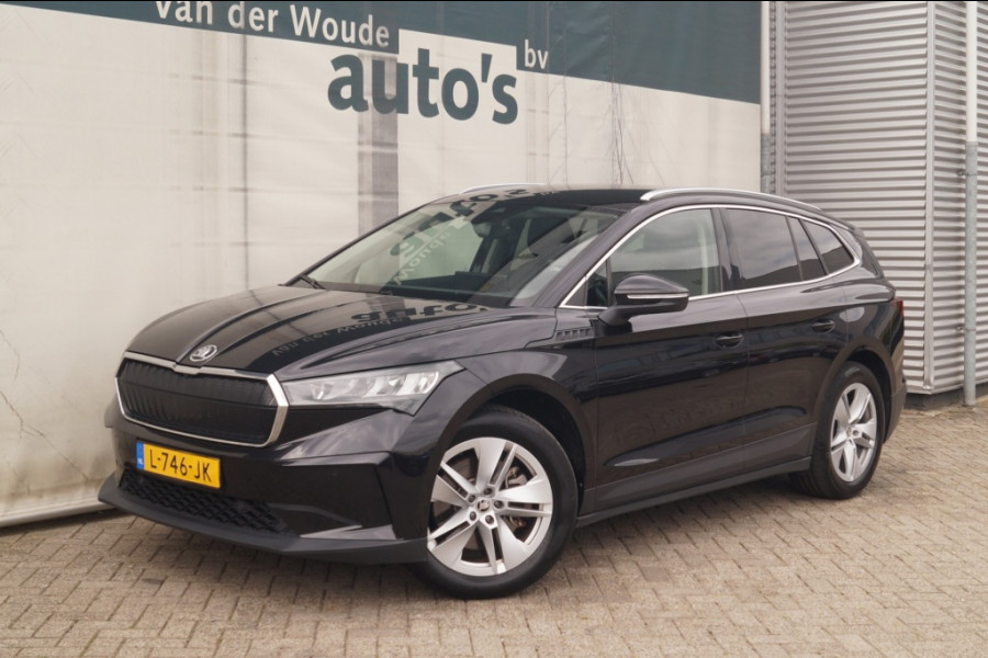 Škoda ENYAQ iV 80 204pk 77kWh -SOH92%-TREKHAAK-ECC-PDC-