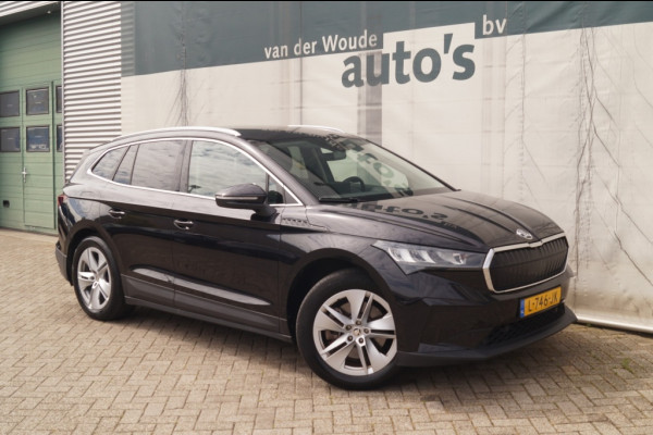 Škoda ENYAQ iV 80 204pk 77kWh -SOH92%-TREKHAAK-ECC-PDC-