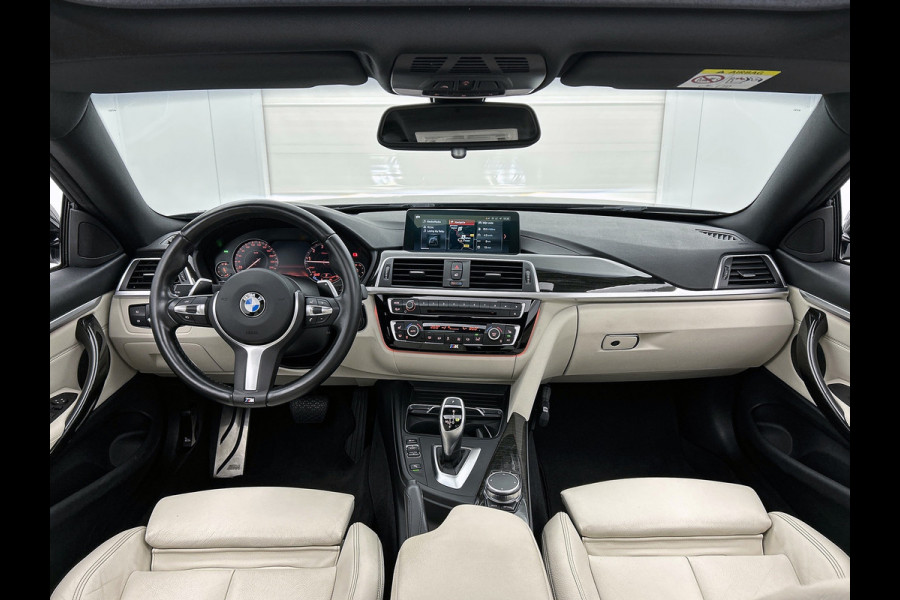 BMW 4 Serie Coupé 420i High Executive M-Sport AANBIEIDNG !! (NL-Auto, Dealer OndrH, Dakraam, Trekhaak, Navi Pro, StoelV, Etc)