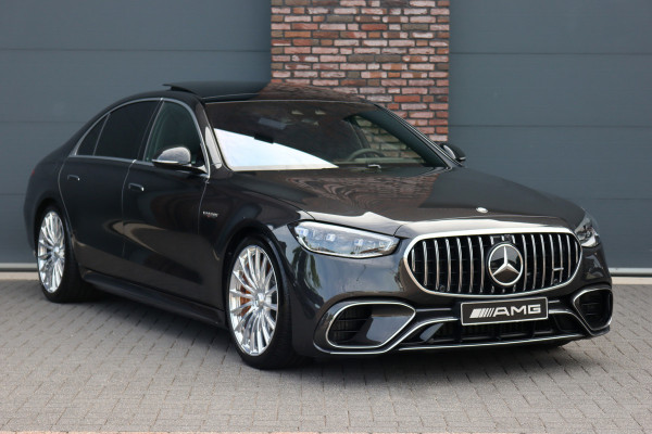 Mercedes-Benz S-Klasse AMG 63 S E Performance | 802 pk | Keramisch | Achterasbesturing | Massage | Burmester High End | Distronic+ | HUD | Chauffeurspakket | Entertainmentpakket Premium Achter | Stoelventilatie V+A | Vlakkenverwarming |
