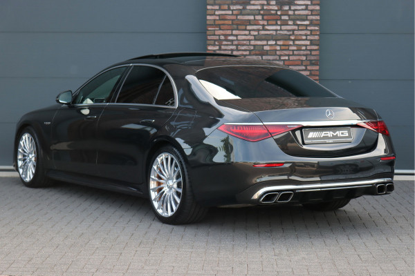 Mercedes-Benz S-Klasse AMG 63 S E Performance | 802 pk | Keramisch | Achterasbesturing | Massage | Burmester High End | Distronic+ | HUD | Chauffeurspakket | Entertainmentpakket Premium Achter | Stoelventilatie V+A | Vlakkenverwarming |